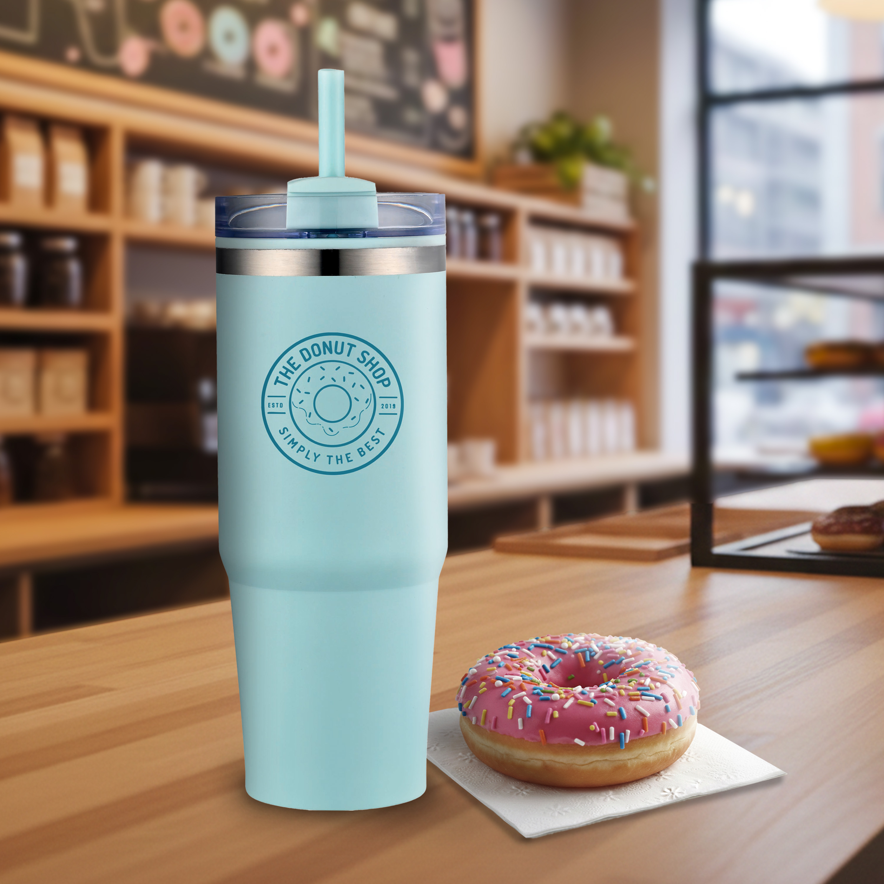 30oz Double Wall Tumbler with PP Liner